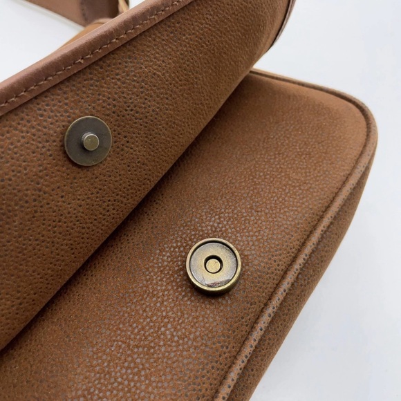 Authentic Burberrys Nova Check
Leather Brown Shoulder Bag - Picture 12 of 15